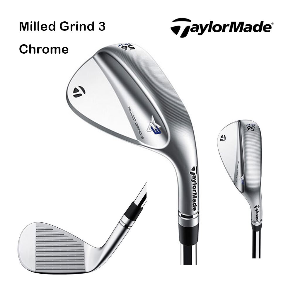 TaylorMade MG3 Milled Grind 第3代Wedge 挖起桿銀白色